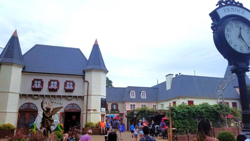 france village at Busch Gardens Williamsburg