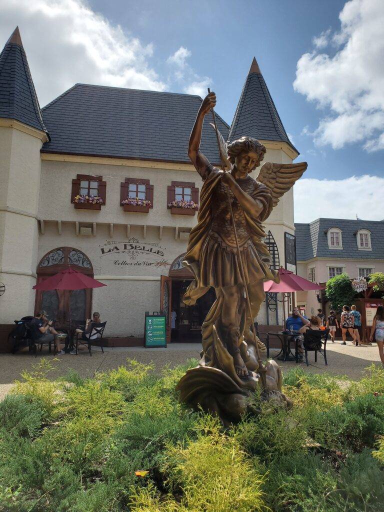Busch Gardens Williamsburg Fountain in France section