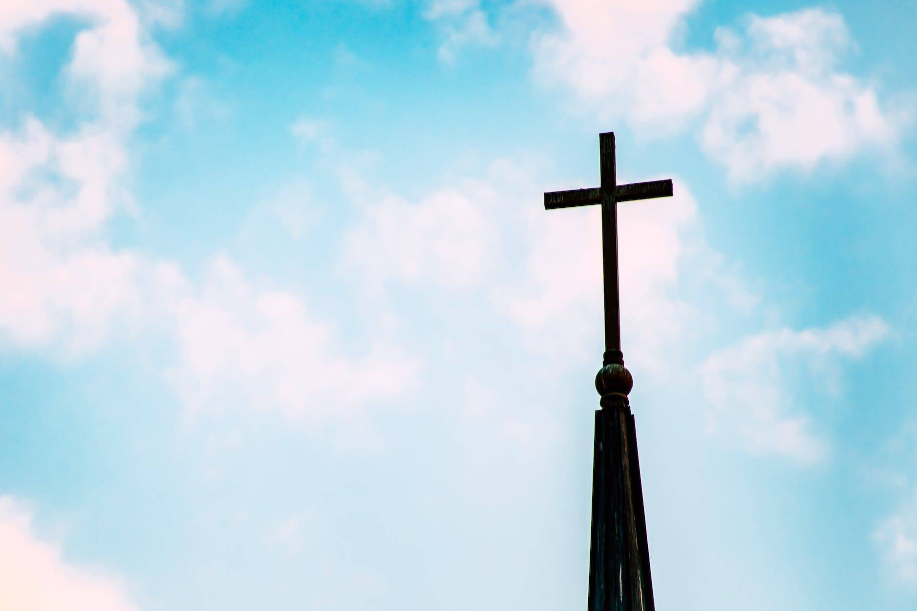 silhouette of cross Photo by Brett Sayles on Pexels.com