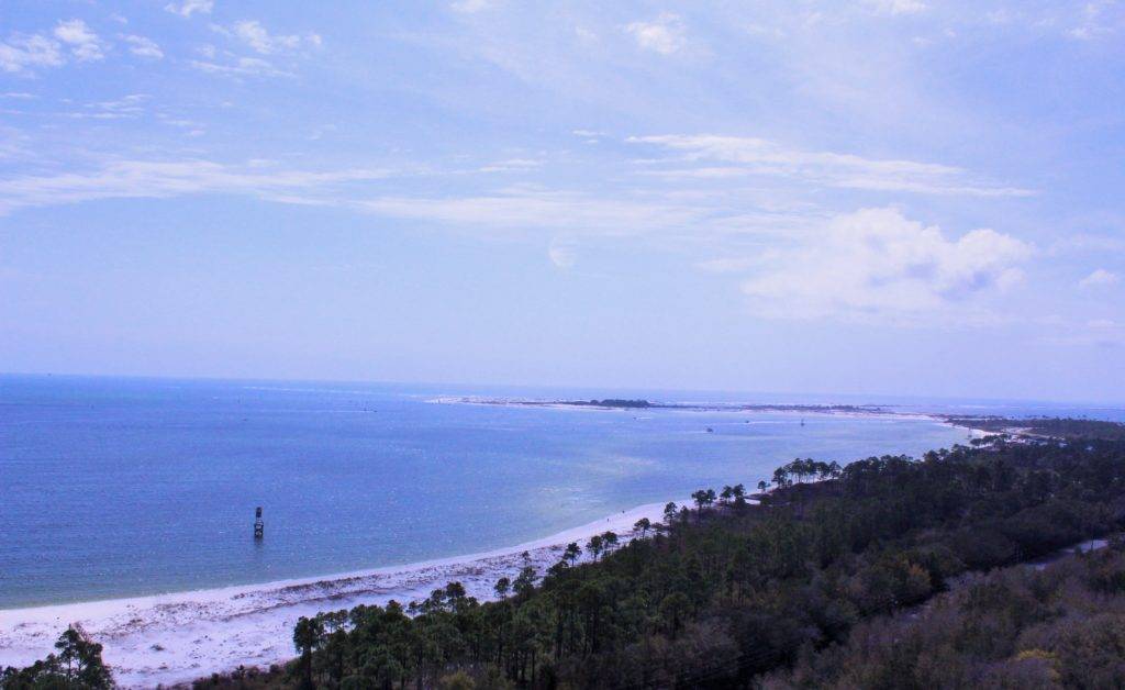 View from top of Pensacola Lighthouse