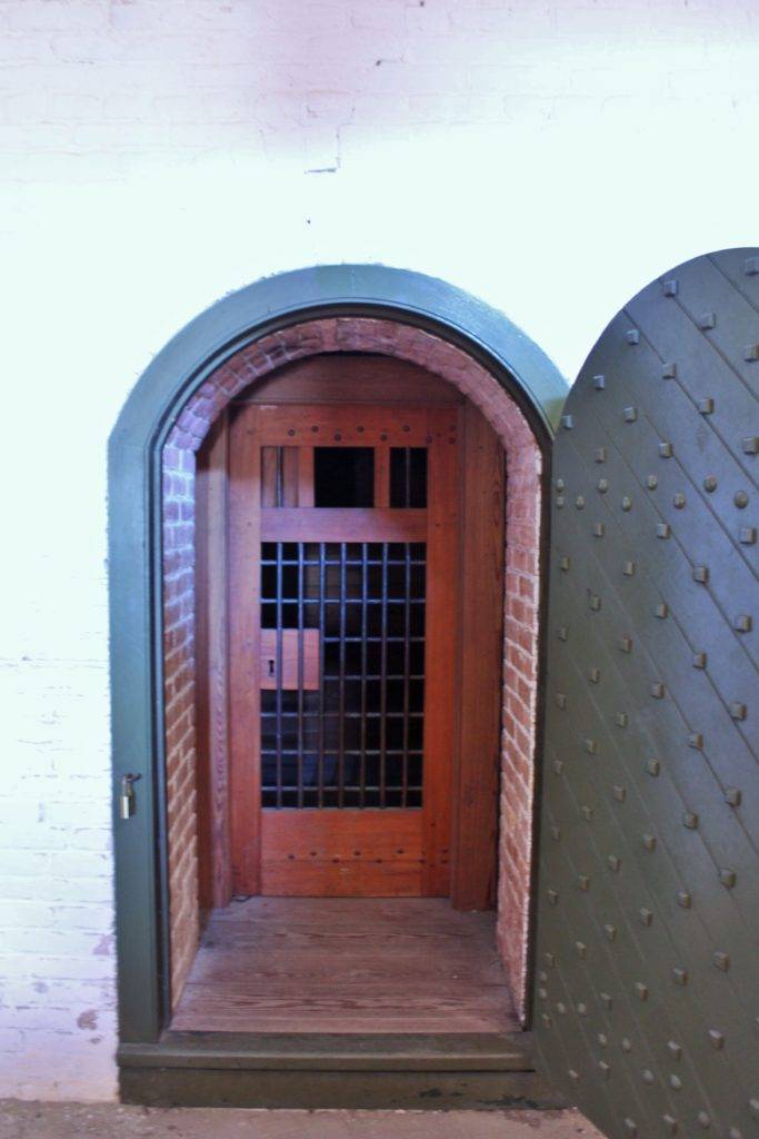 Cell door within Fort Barrancas