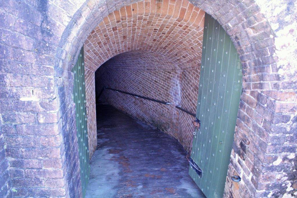 Tunnel into Fort Barrancas