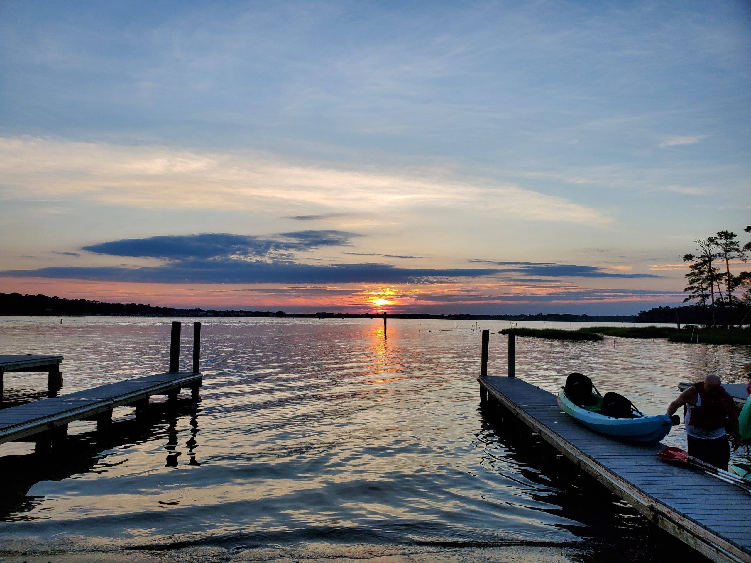 Sunset at Broad Bay