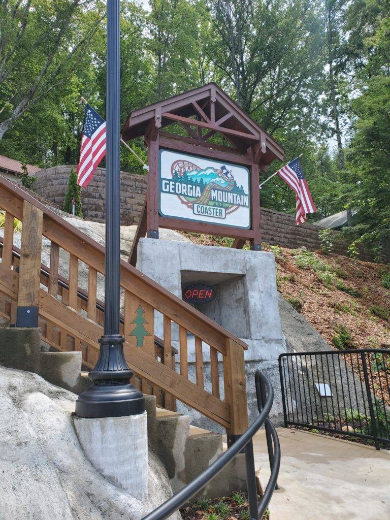 mountain coaster in Helen, GA