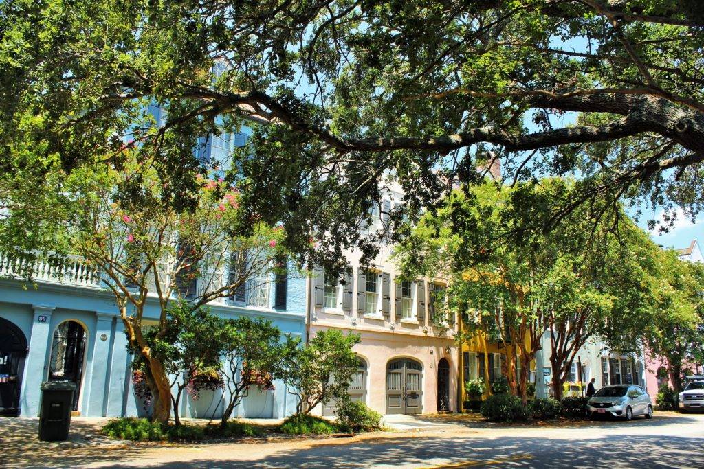 Rainbow Row, Charleston