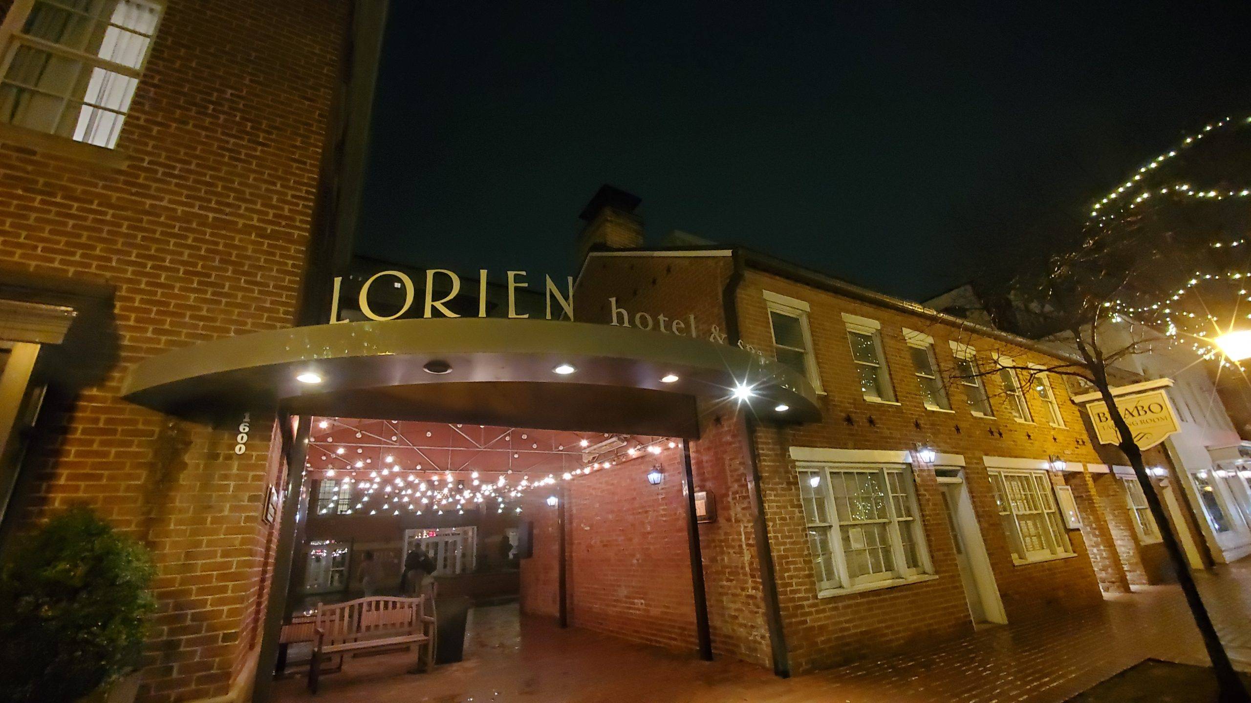 Kimpton Lorien Hotel and Spa entrance