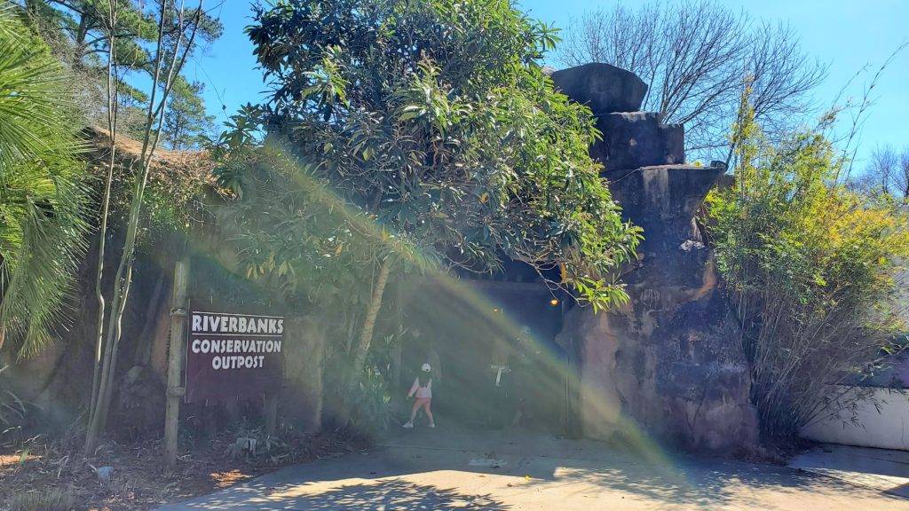 Conservation Outpost Building at the Riverbanks Zoo