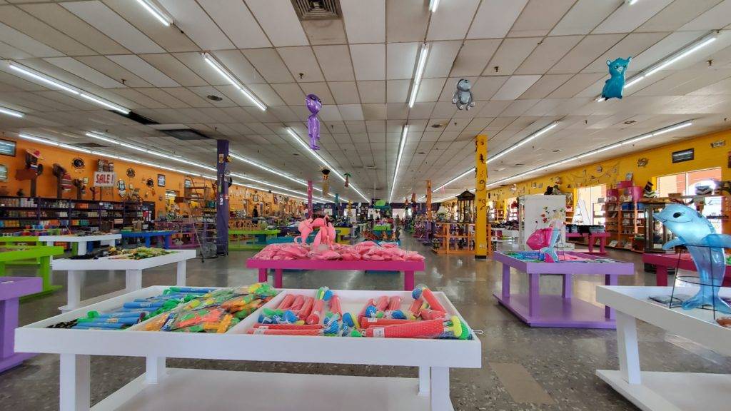 Colorful shop at South of the Border