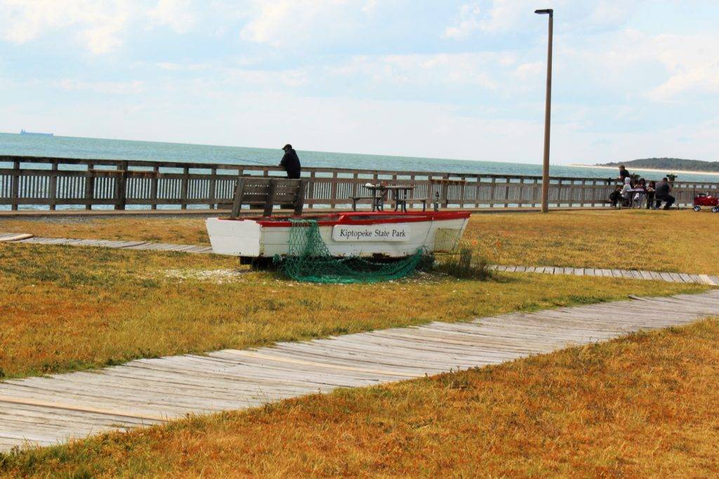 Kiptopeke State Park fishing piere