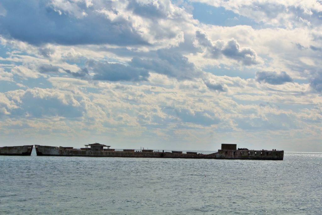 Ghost ships of Kiptopeke State Park