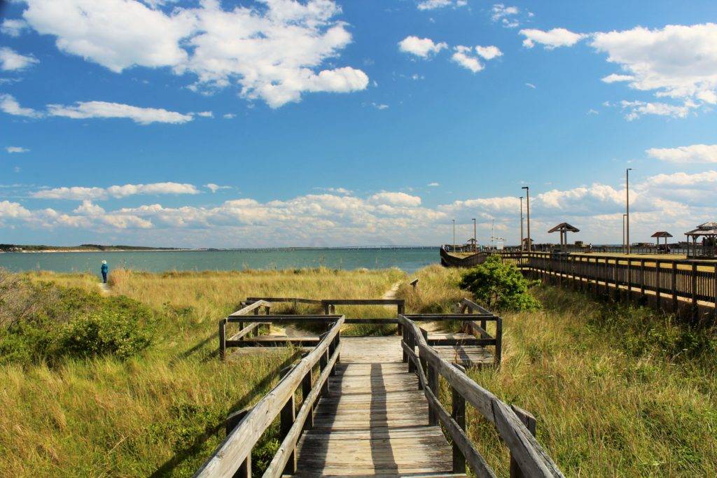 South Beach entrance Kiptopeke State Park