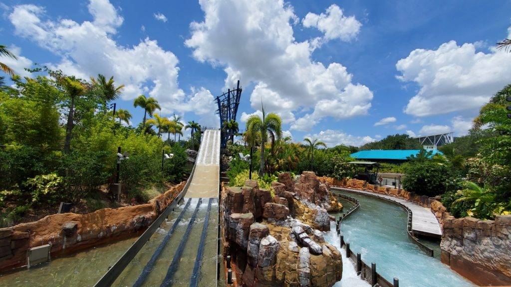 Infinity Falls Ride at SeaWorld Orlando