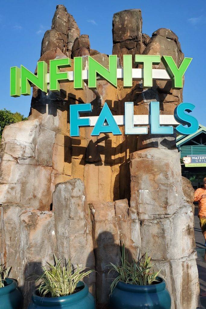 Infinity Falls at Sea World Orlando