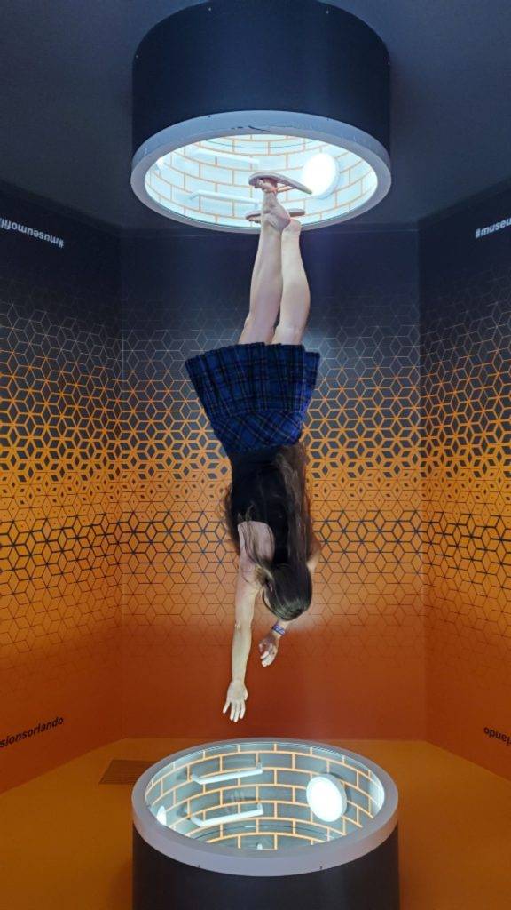 Museum of Illusions Freefalling illusion