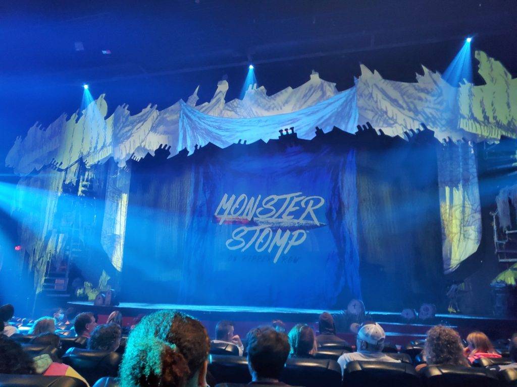 Monster Stomp stage at Howl-o-Scream