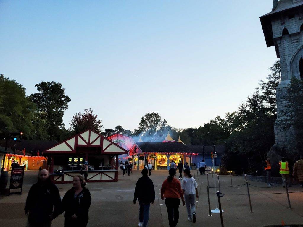 Busch Gardens Oktoberfest during Howl-o-Scream