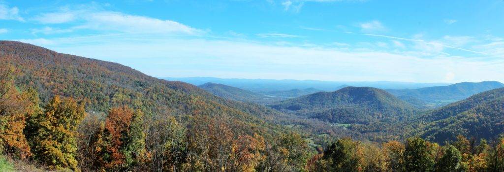 Rocky mount, Skyline Drive, Shenandoah