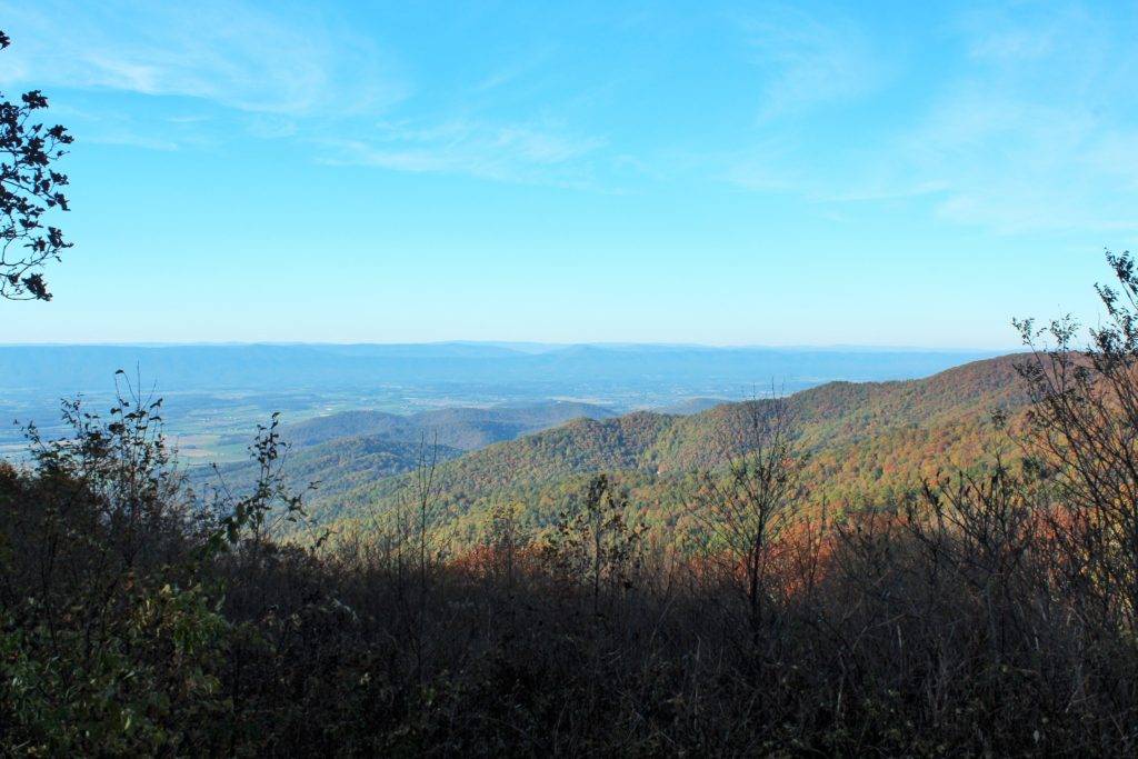 Skyline Drive's Fishers Gap