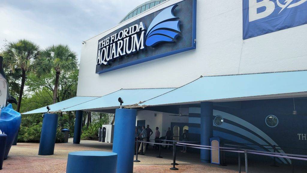 Exterior shot of the Florida Aquarium