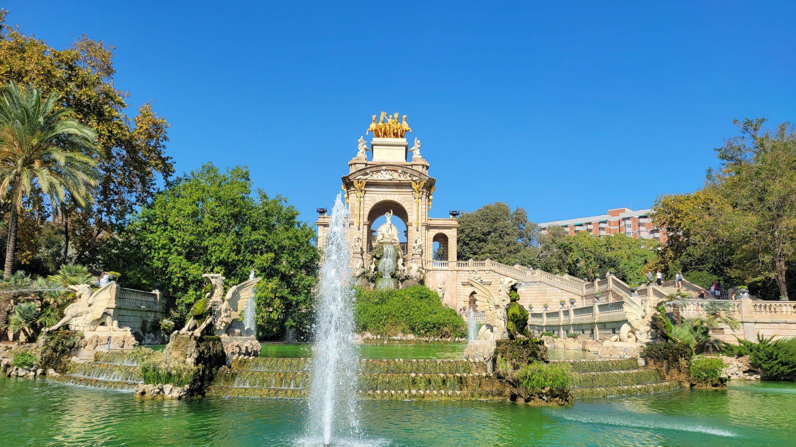 Fountain at Park Ciutadella