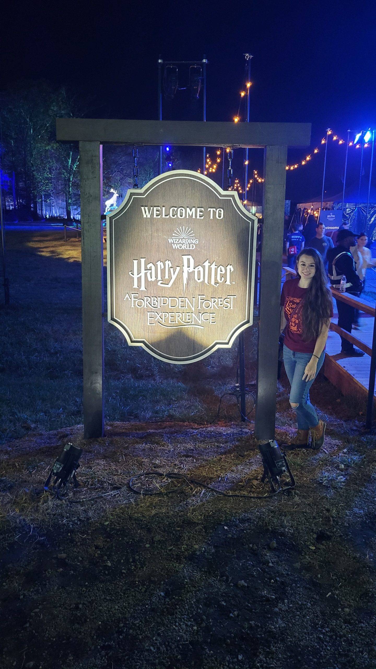 Entrance to Harry Potter: A forbidden Forest Experience