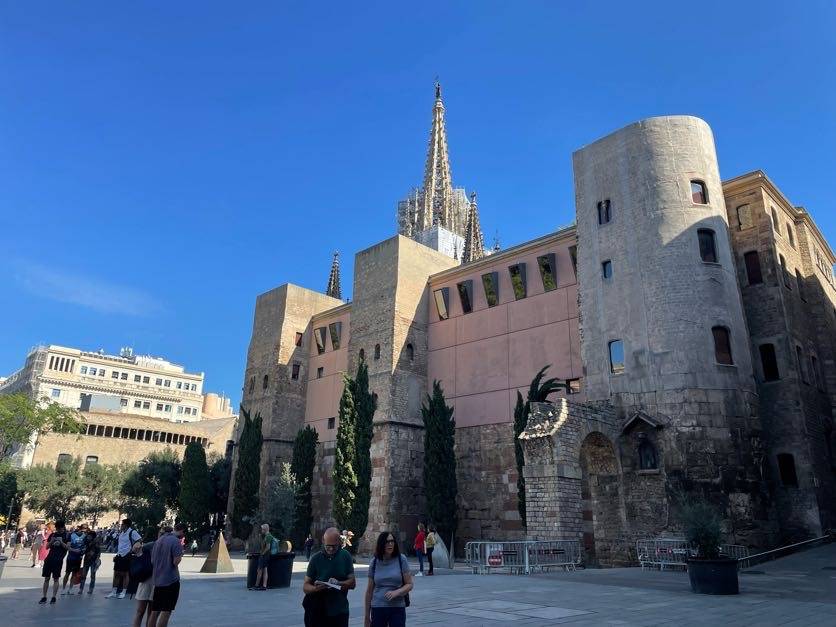 Buildings in Barcelona's Gothic Quarter