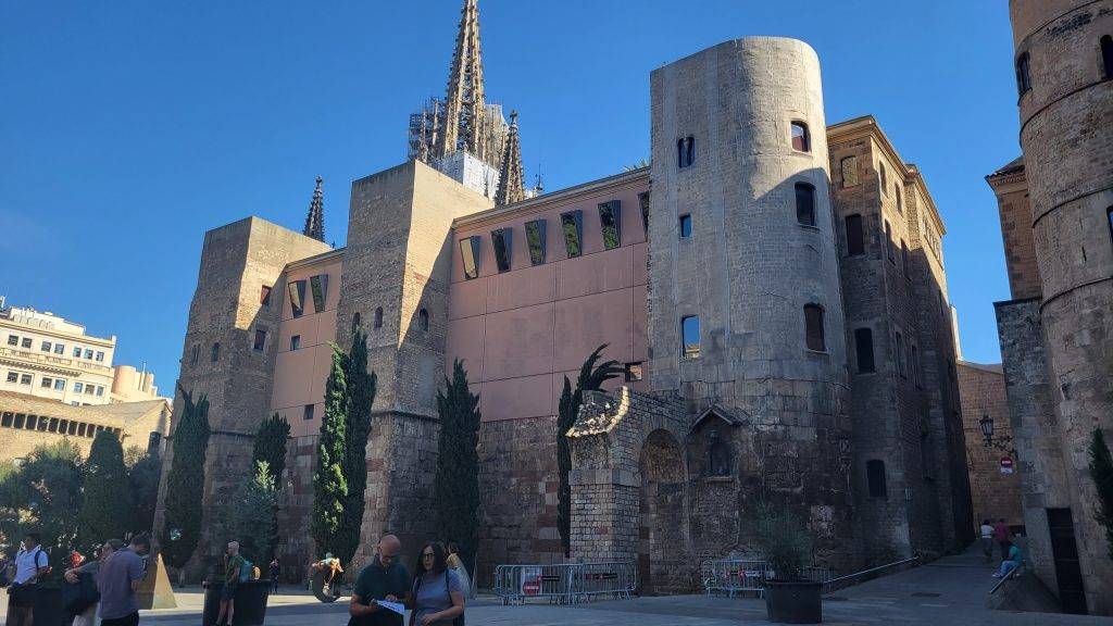 The Barcelona Cathedral and Gothic Quarter