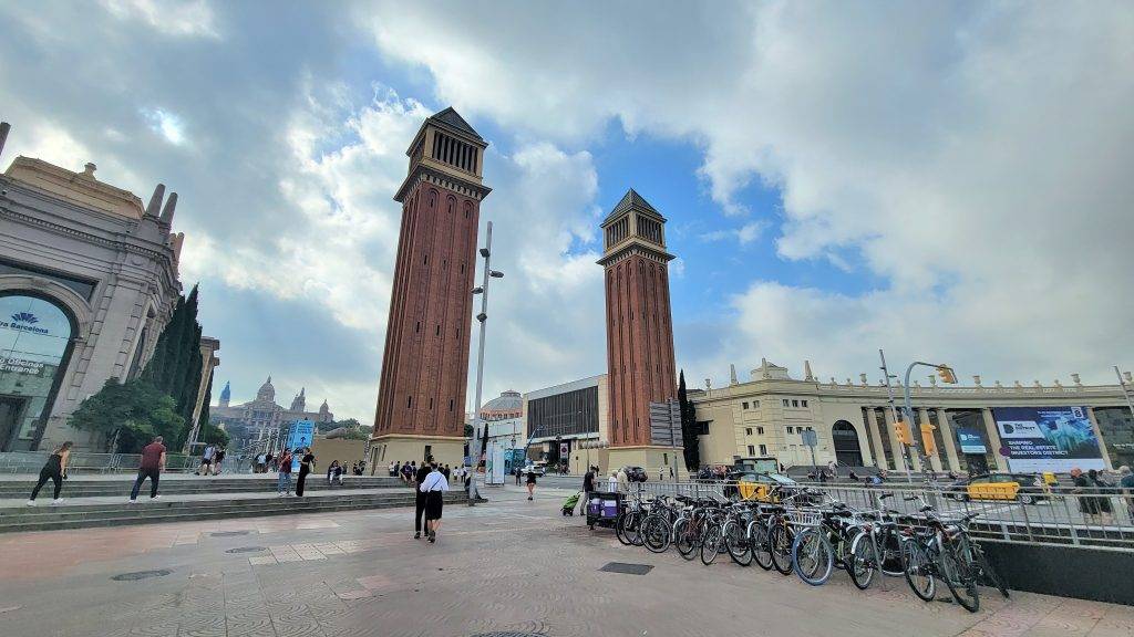 Venetian Towers at Placa d'espanya Barcelona