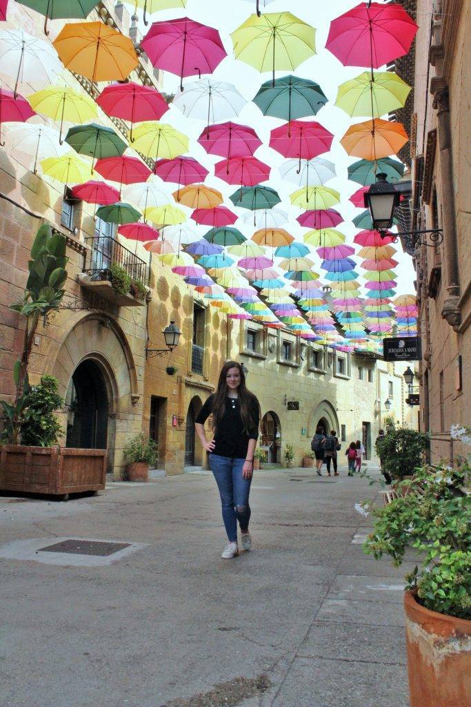 Poble Espanyol in Montjuic