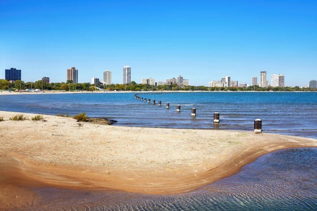 Lake Michigan in Chicago