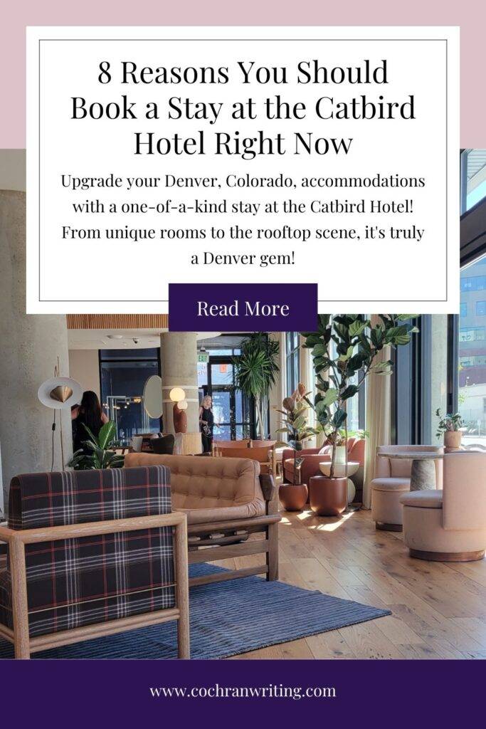 Pinterest Pin for the Catbird Hotel