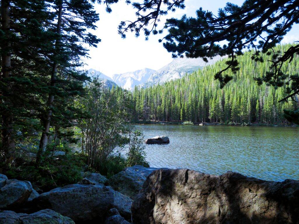 Bear Lake in rocky mountain national park