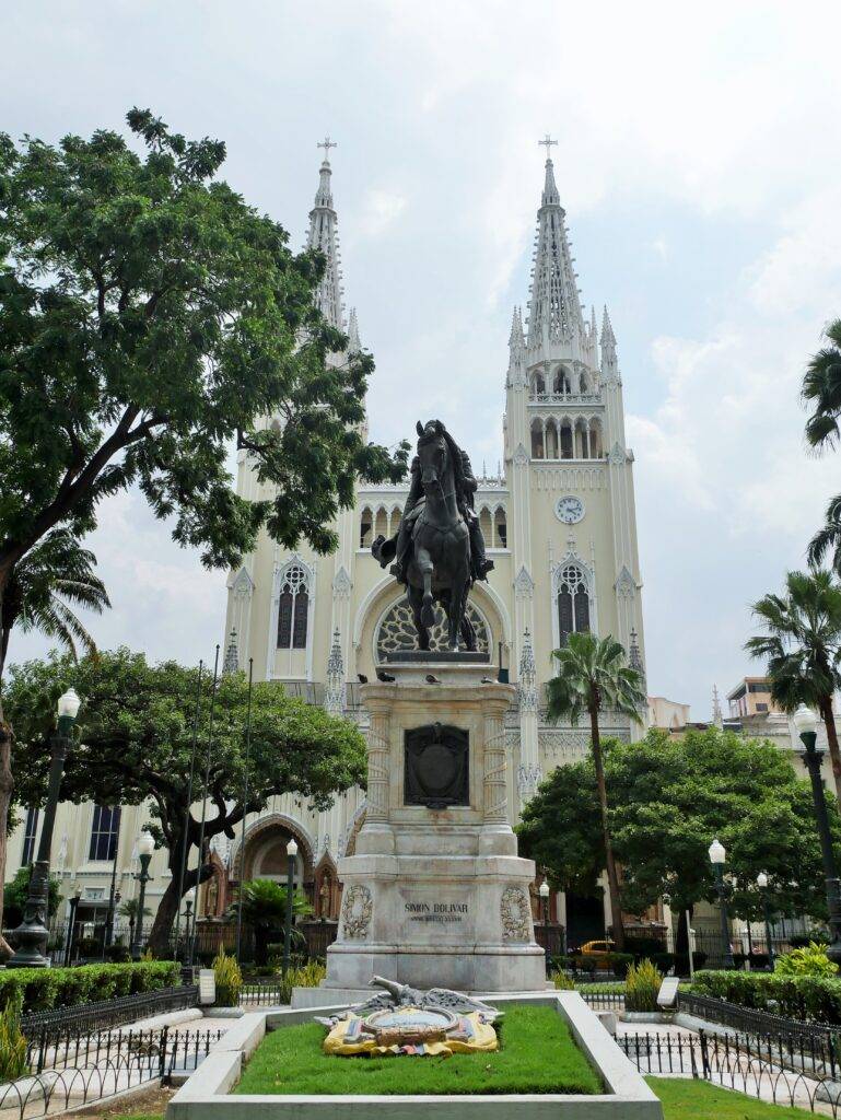 Parque Seminario in Guayaquil, Ecuador