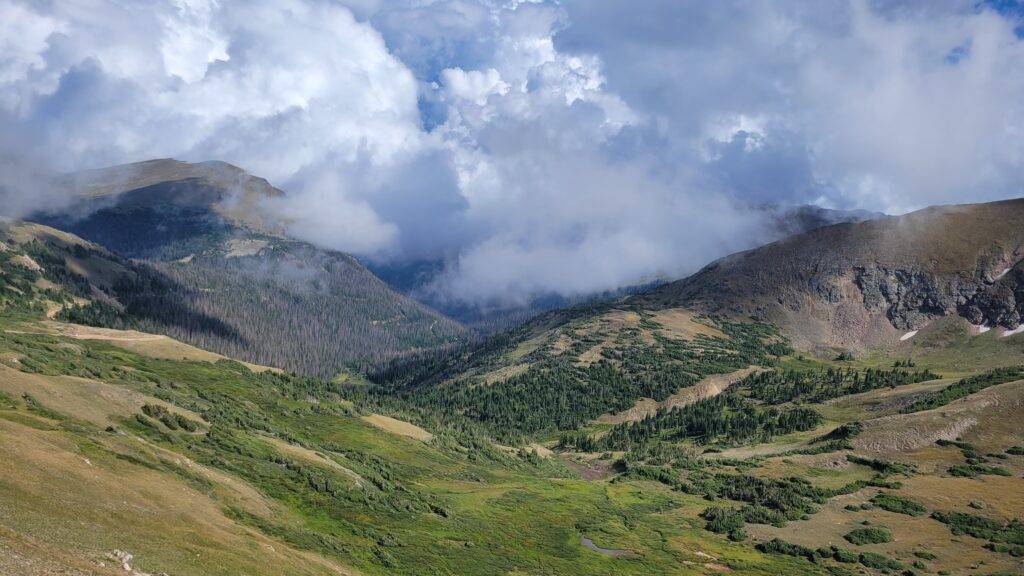 foggy mountains