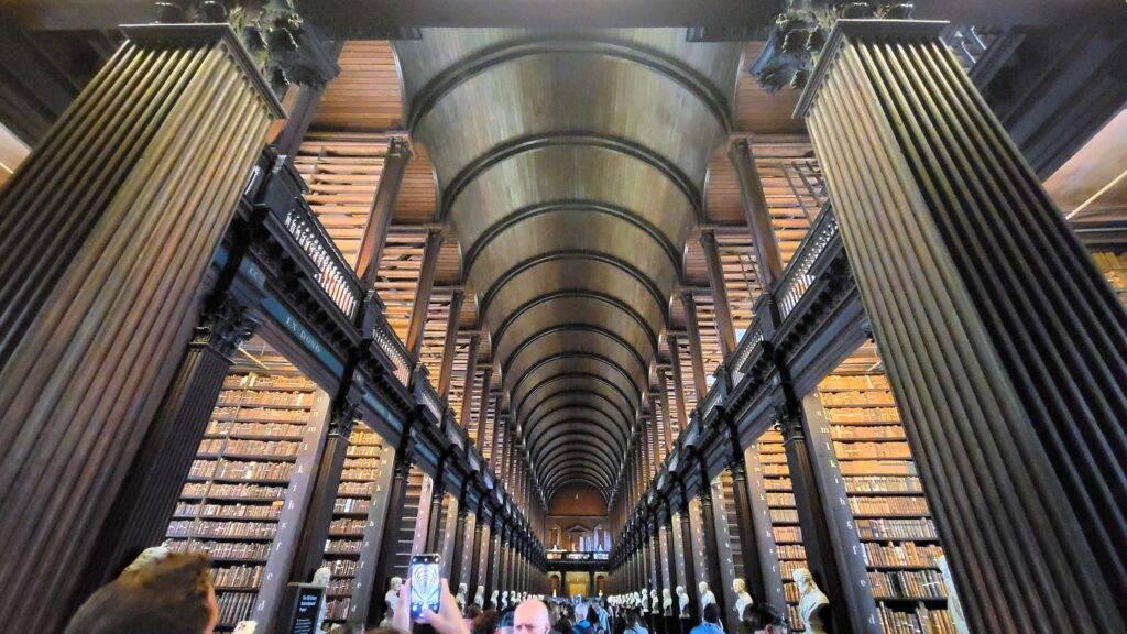 The Long Room at Trinity College Library