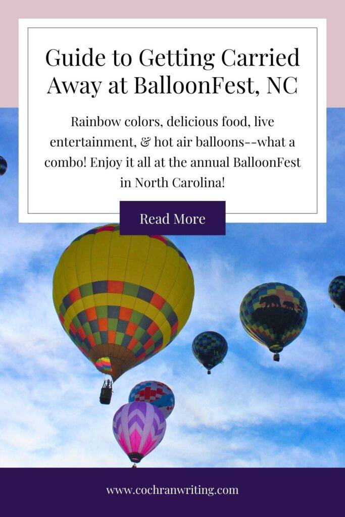 Carolina BalloonFest pinterest pin