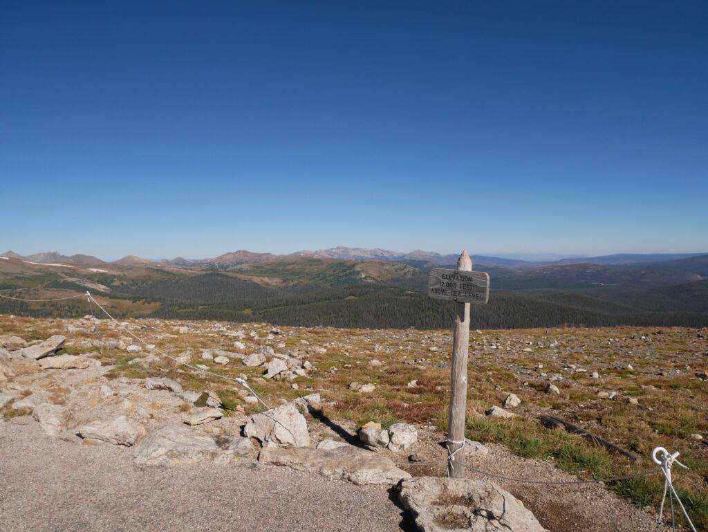 Alpine Ridge Trail summit Colorado