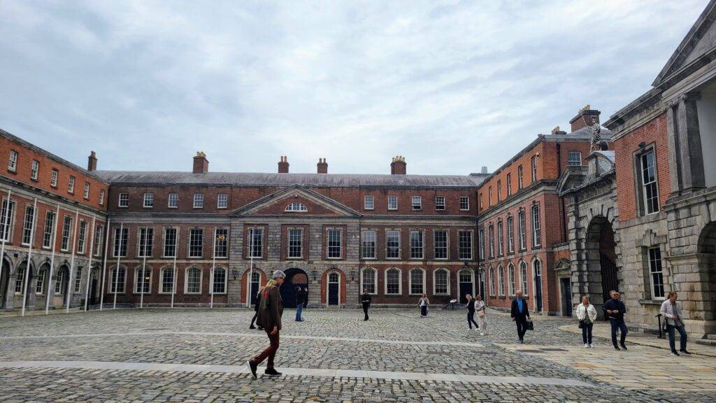 Courtyard of the Dublin Castle