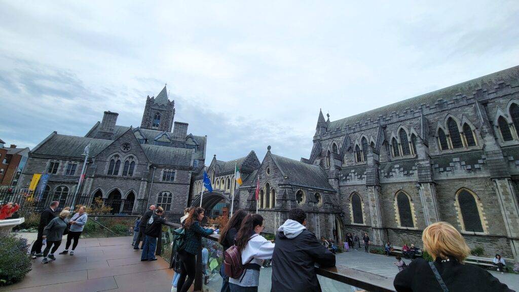 Christ's Church Cathedral exterior, Dublin, Ireland
