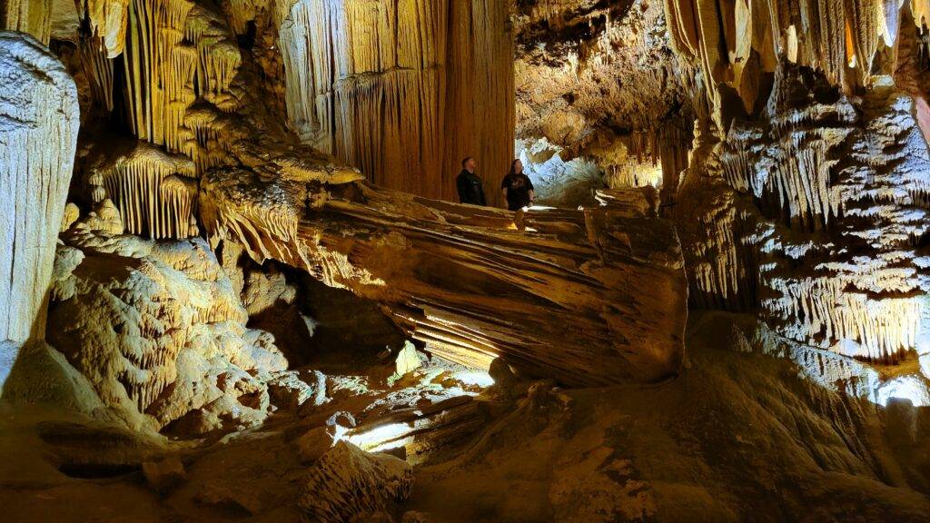 Fallen Stalactite Luray Caverns