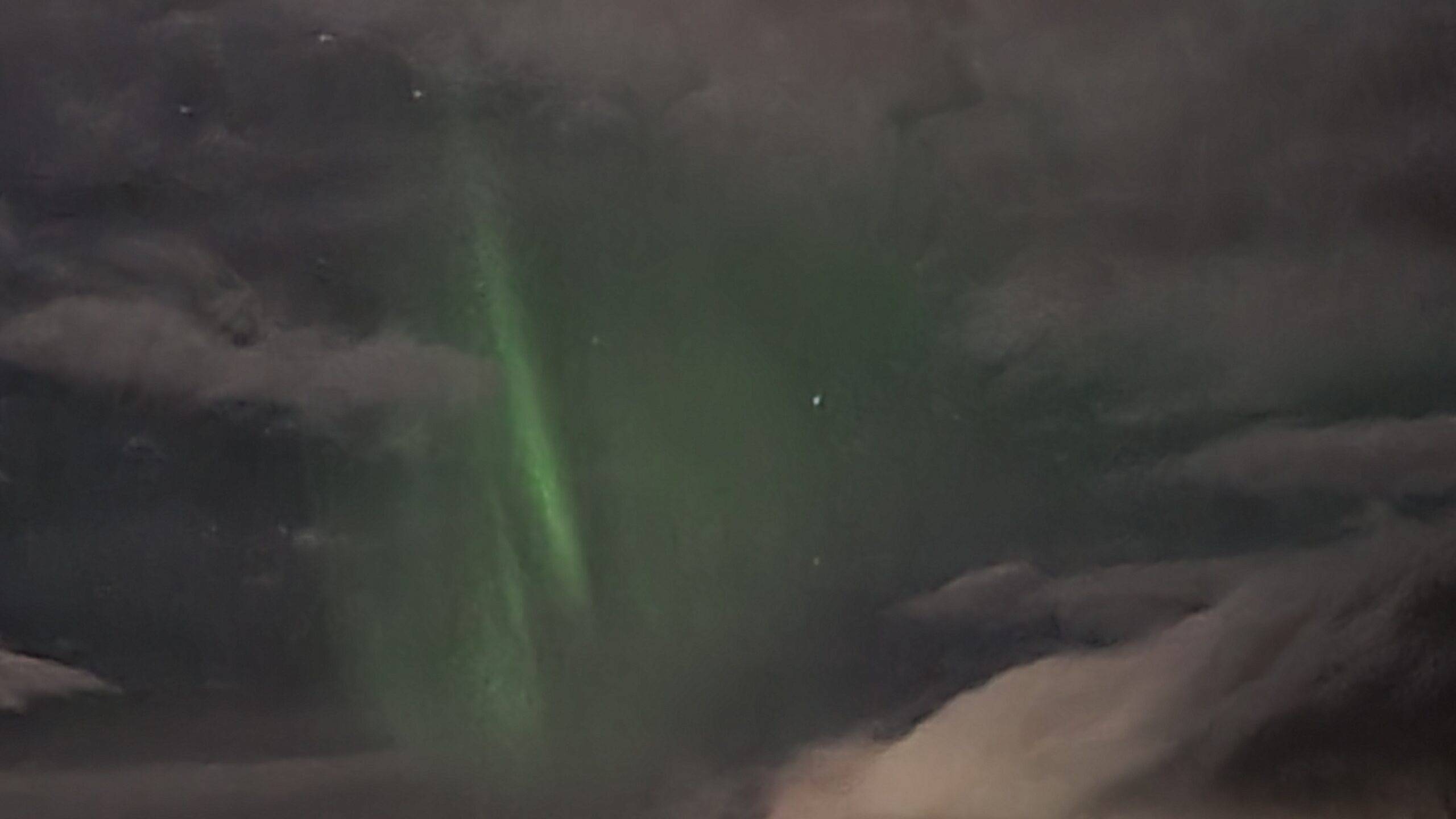 Northern Lights outside Reykjavik, Iceland