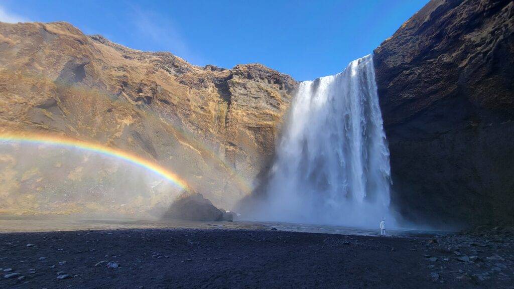 Skogafoss waterfall, Iceland's South Coast