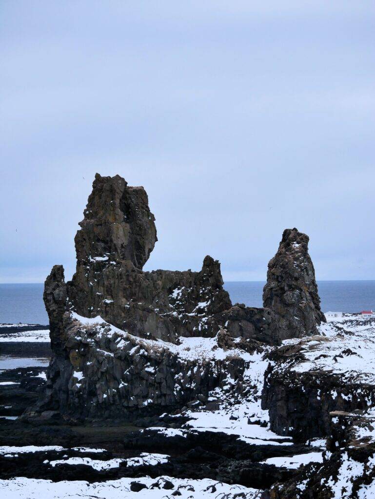 Lóndrangar sea stacks, Snaefellsnes Peninsula