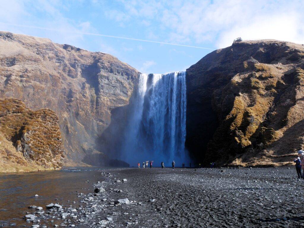 Skogafoss waterfall