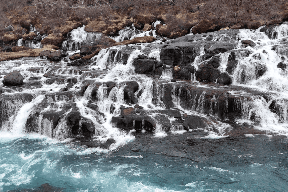 Hraunfossar waterfalls, Iceland