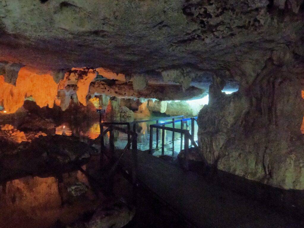 Underground cenote at Adventuras mayas on the Tulum Xtreme tour