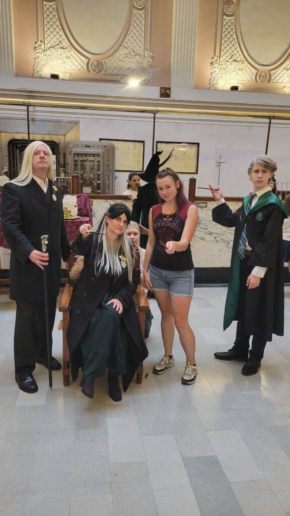 Photo-Op with the Malfoys at Mischief & Magic Festival