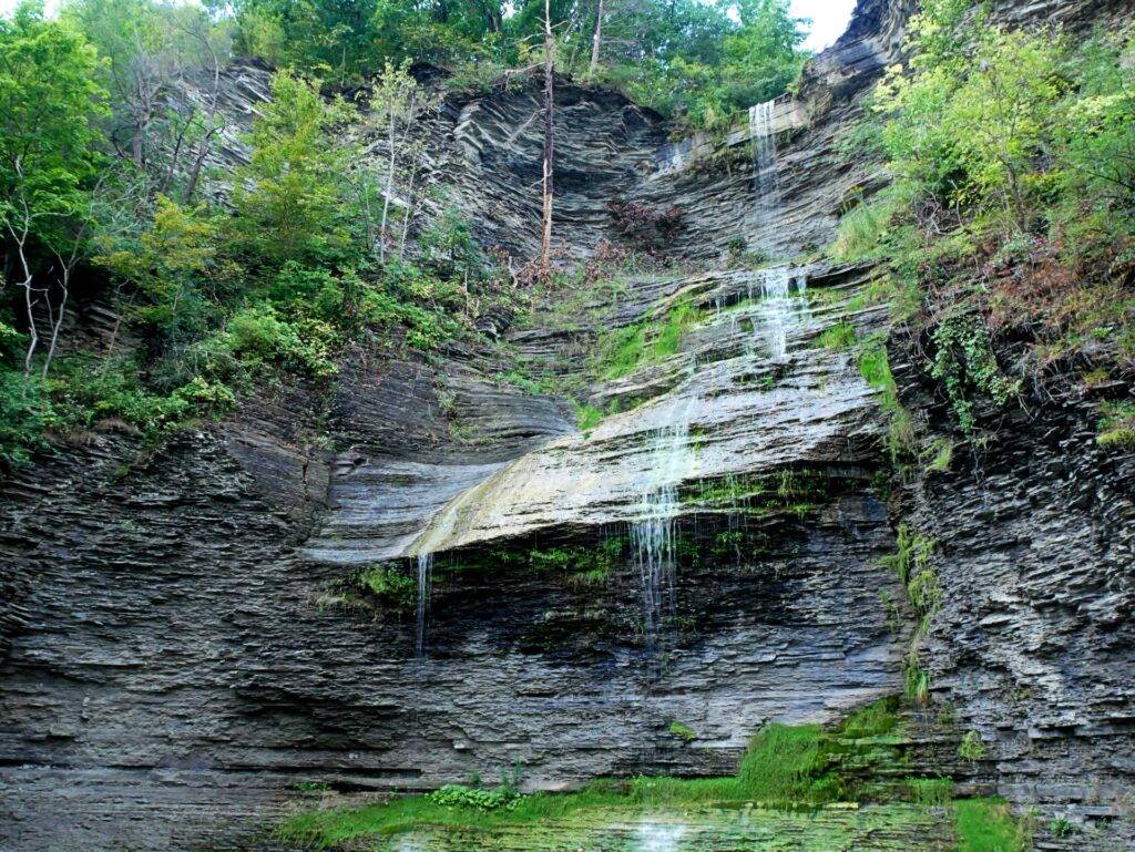cascading waterfall