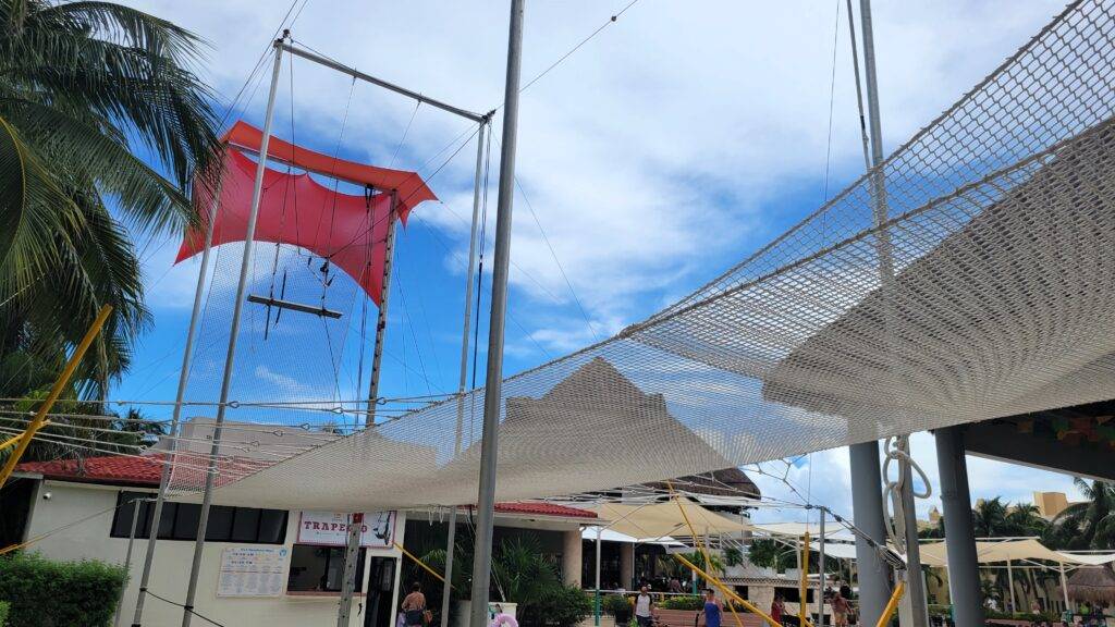 Trapeze at the Viva Maya by Wyndham