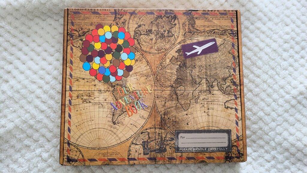 Travel gifts: Our Adventure Book scrapbook